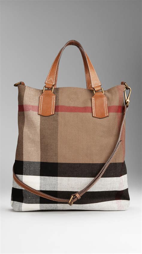 banner burberry bag|burberry canvas tote bags.